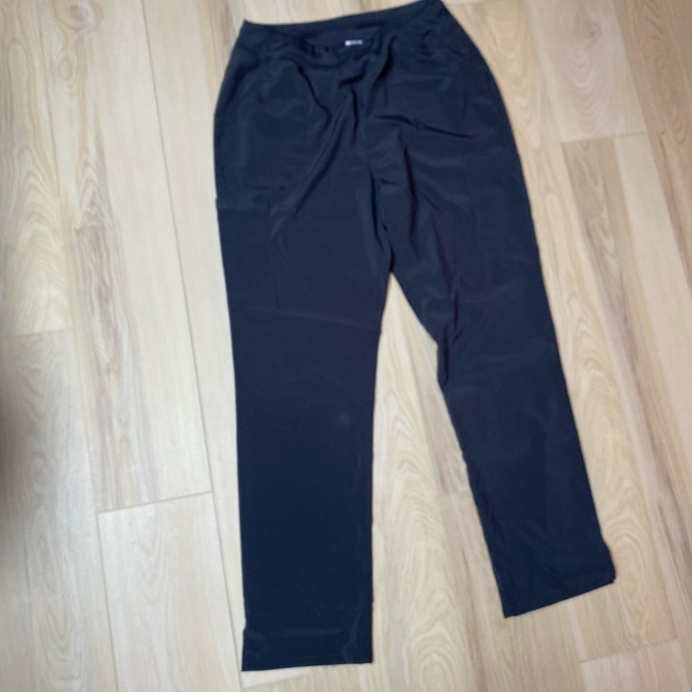 Dickies women’s L tall scrub pants medical pants gently worn grey